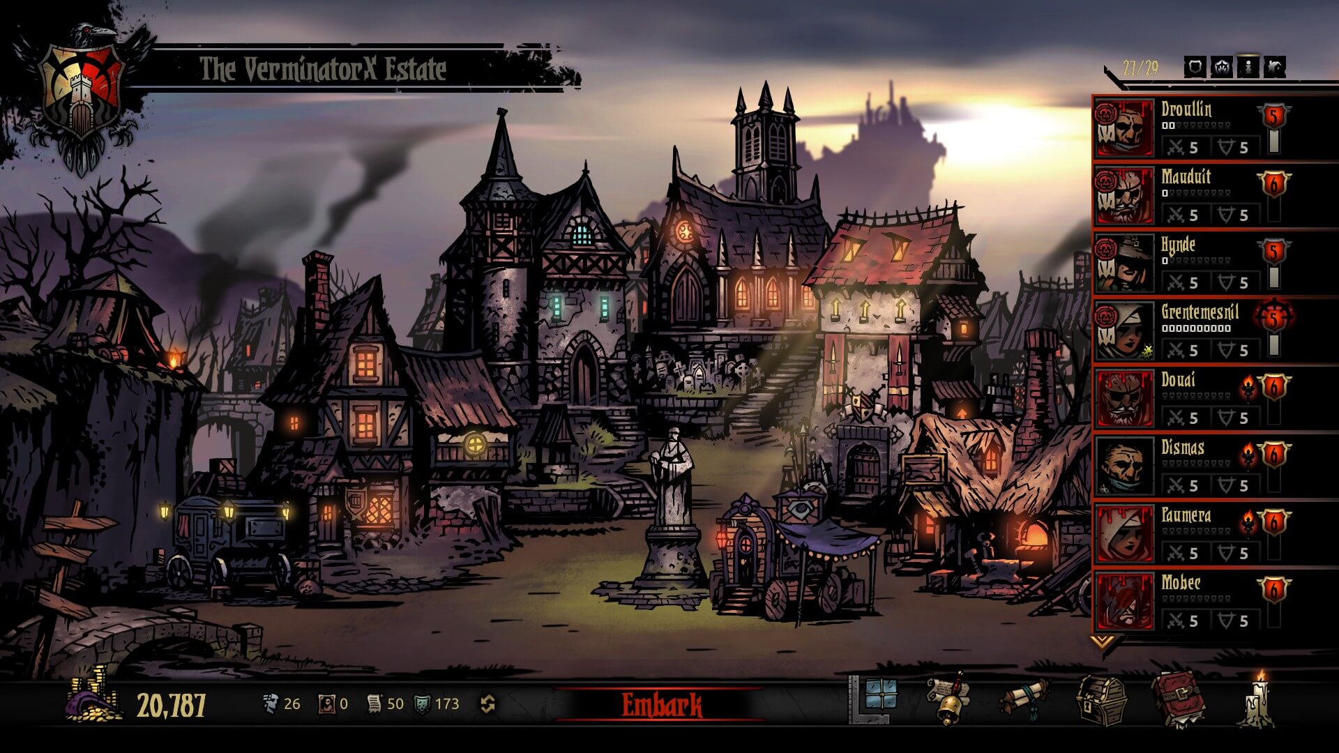 Image of the Hamlet UI